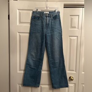 Denim Forum (Aritzia) Farah Hi-Rise Wide Jean